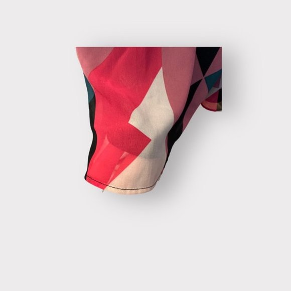 NWOT women’s Torrid Sophie Multi Colorblock Chiffon Swing Cami 1 1X 1XL 14 16 - Picture 9 of 13